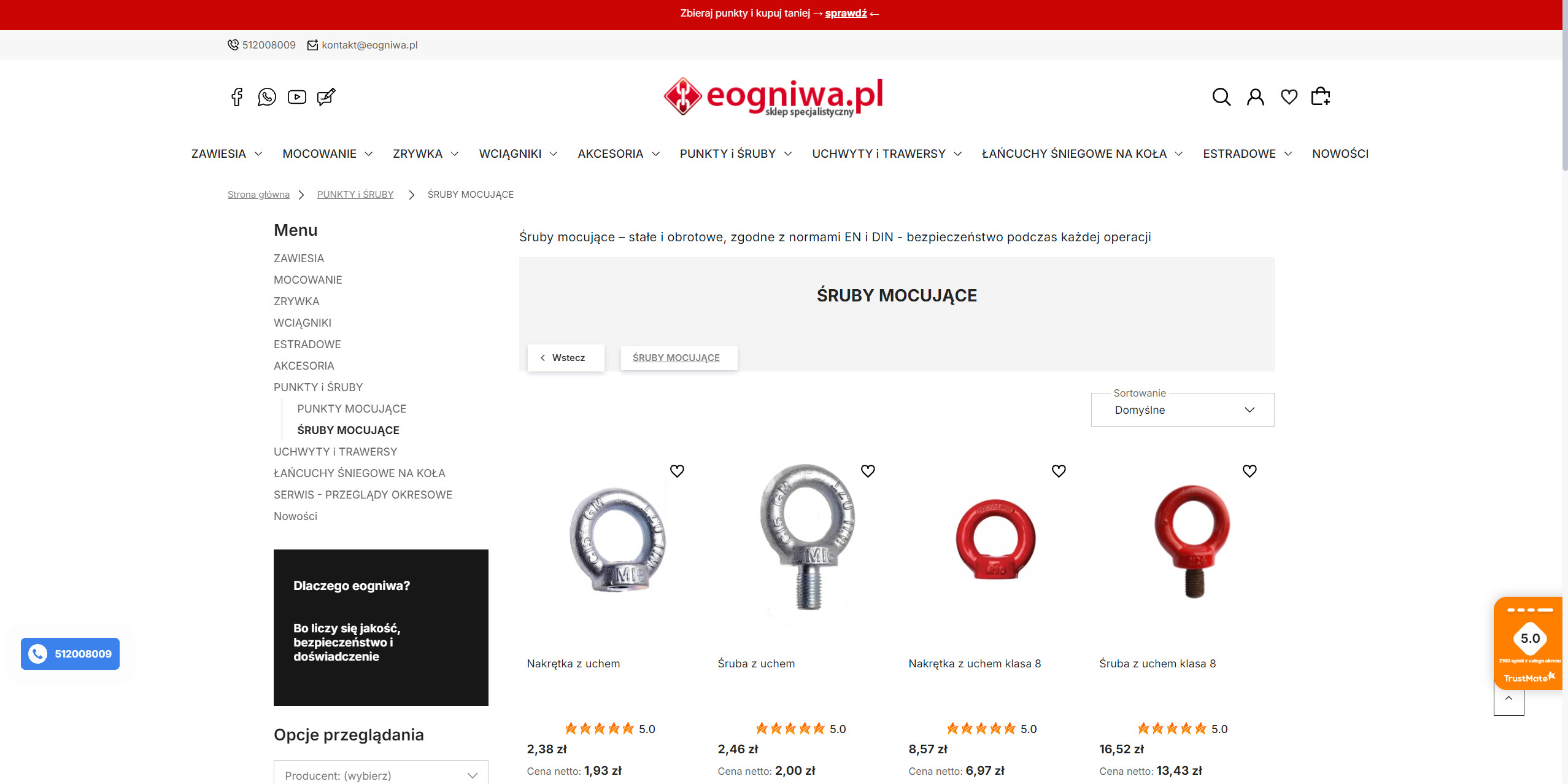 Jak dobrać elementy mocujące do pracy z zawiesiami, łańcuchami i linami?