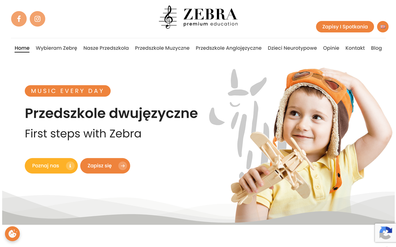 Przedszkole ZEBRA cover