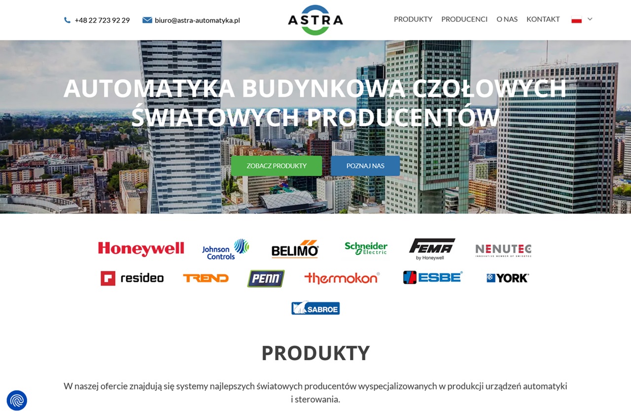 Automatyka budynkowa - Astra cover
