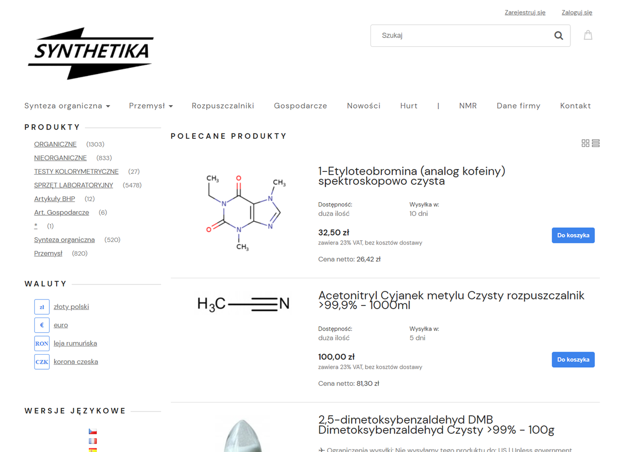 SYNTHETIKA cover
