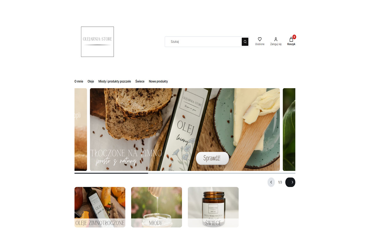 Olejarnia Store cover